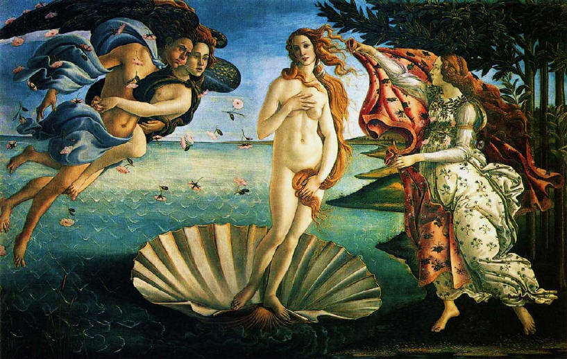 Nascıta Di Venere / The Bırth Of Venus / Venüs’ün Doğuşu