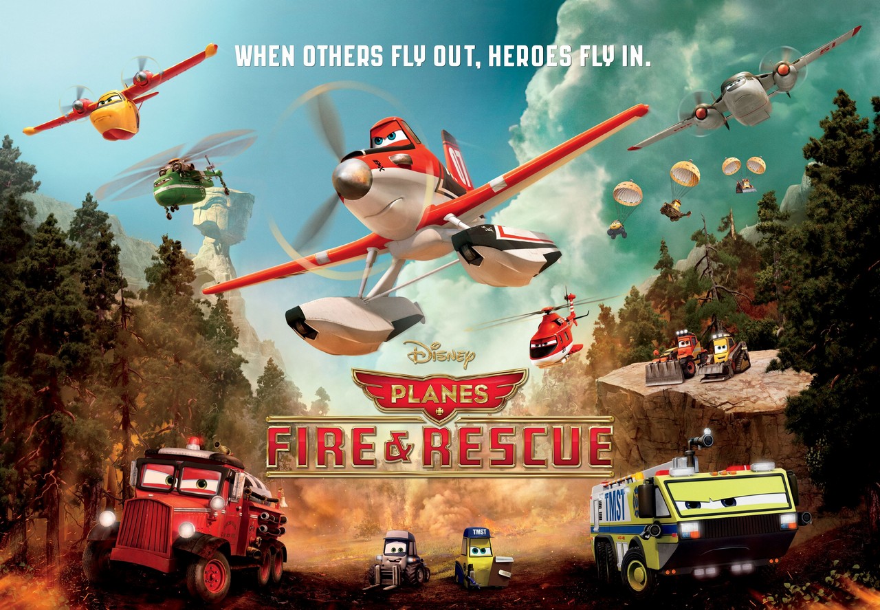 Planes: Fire & Rescue-Uçaklar 2: Söndür ve Kurtar