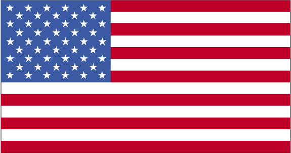 Amerika- Betimleyen: Zeynep GÜL  Amerika Birleşik Devletleri`nin  bayrağı Kırmızı, beyaz ve mavi renklerden oluşur. Toplamı 13 olan şeritlerin altısı beyaz, yedisi kırmızı.  Sol üst köşedeki mavi dikdörtgenin içinde 50 adet beyaz yıldız var.