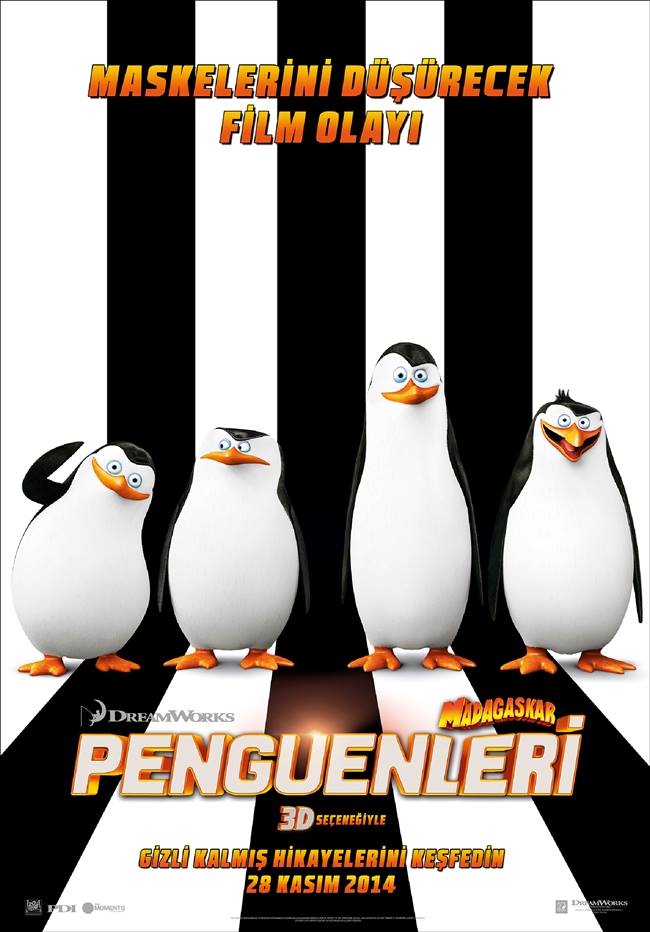 Penguins of Madagascar-Madagaskar Penguenleri