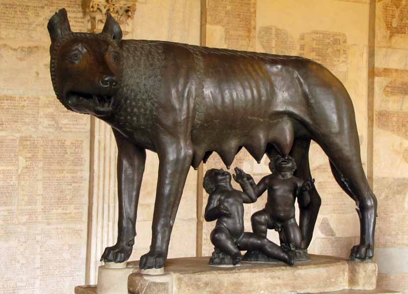 Roma’nın Sembolü Lupa Capitolina/Capitoline Wolf/Dişi Kurt