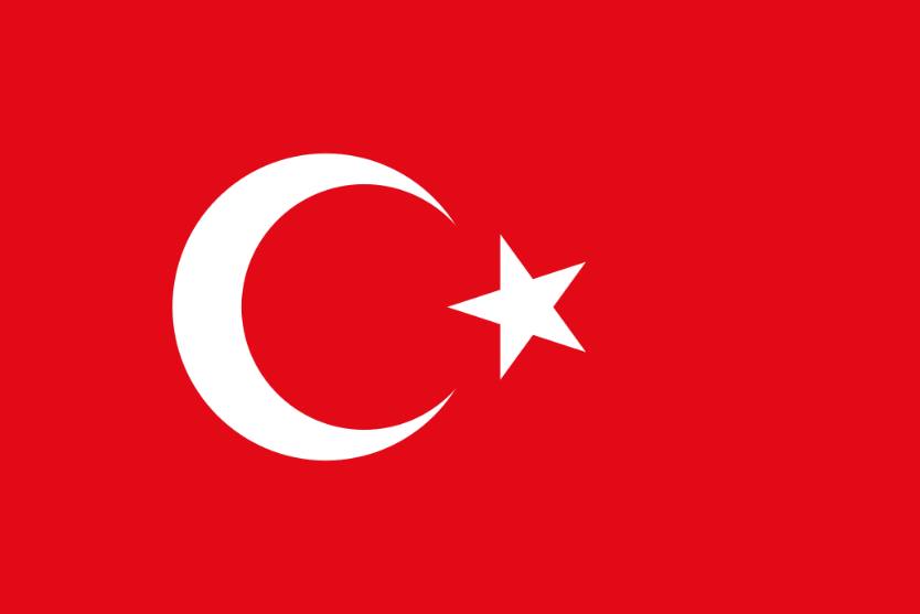 Türk Bayrağı Türkiye Cumhuriyeti`nin ulusal ve resmî bayrağı olan Türk bayrağı al(kırmızı) renkli zemin üzerinde beyaz hilal ve beş köşeli beyaz yıldız ile oluşmuştur. Hilal ayın konum ve şekli ile yıldızın konum ve şekli kırmızı zemin üzerine şu şekilde yerleştirilmiştir. Türk bayrağının resmi ölçülendirmesi çerçevesinde bayrağın genişliği ölçü birimi olarak seçilir.  Biz bu betimlememizde resmi tanımlarda yer aldığı gibi genişliği G olarak tanımlayacağız. Bayrak genişliği ne olursa olsun G emsali değişmez.  Görsel olarak seçilmiş Türk bayrağında bayrağın yatay genişliği 1,5G olacak şekilde ölçülendirilmiştir. Sağ yöne bakar konumda ve zeminde sola yakın yerleştirilmiş tam daireyi tamamlamadan ve uçları birleşmeden hilal şeklini almış ay yer almaktadır.  Ayın zemin üzerindeki konumu uçkur adı verilen direk vb malzemeye takılma yeri olan kısma uzaklığıyla belirlenmektedir. Hilalin iç merkez uzunluğu uçkur kısmına olan mesafesi ve dış merkez çapı ½ G, hilal’in iç daire çapı 0,4 G ve ayın iç ve dış merkezleri arasındaki mesafe 1/16G olacak şekilde yerleştirilmiştir. Beş köşeli beyaz renkli yıldızın bayrak üstündeki yeri, zemini nerede ise ortalayarak bir köşesinin ayın iç merkezine dönük ve yarı çapıyla kesişecek konumdadır. Yıldızın bayrak ölçülendirmedeki konumu ise; yıldız dairesinin  çapı ¼ G, yıldız dairesinin ayın iç dairesinden olan mesafesi 1/3 G mesafede olacak şekilde seçili  bayrak üzerinde  yer almaktadır.