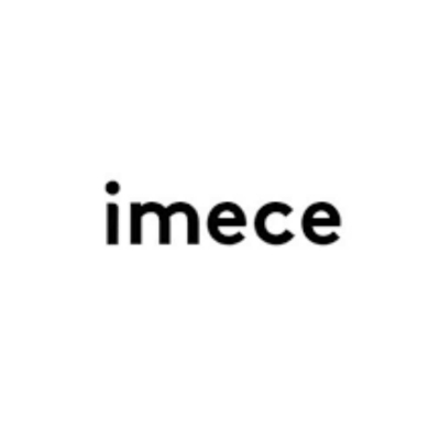 İMECE Beyaz arka plan üzerine siyah renkli, küçük harflerle yazılmış imece ibaresi. Sade ve kalın hatlı bir yazı tipi kullanılmış.